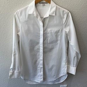 Athleta Longline Button Down